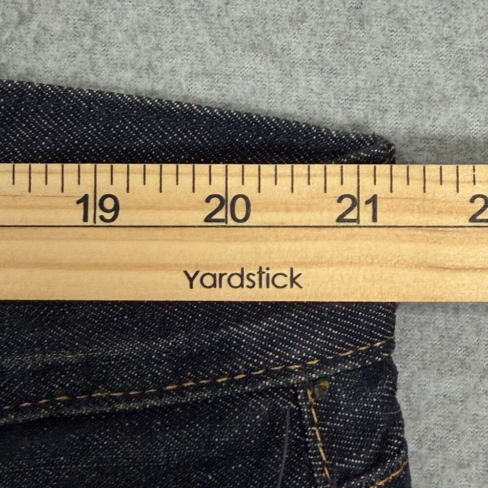 Polo Ralph Lauren Hampton Straight Jeans Mens 40x30 (Fit 42) Dark Wash Rope Dyed - Picture 13 of 16